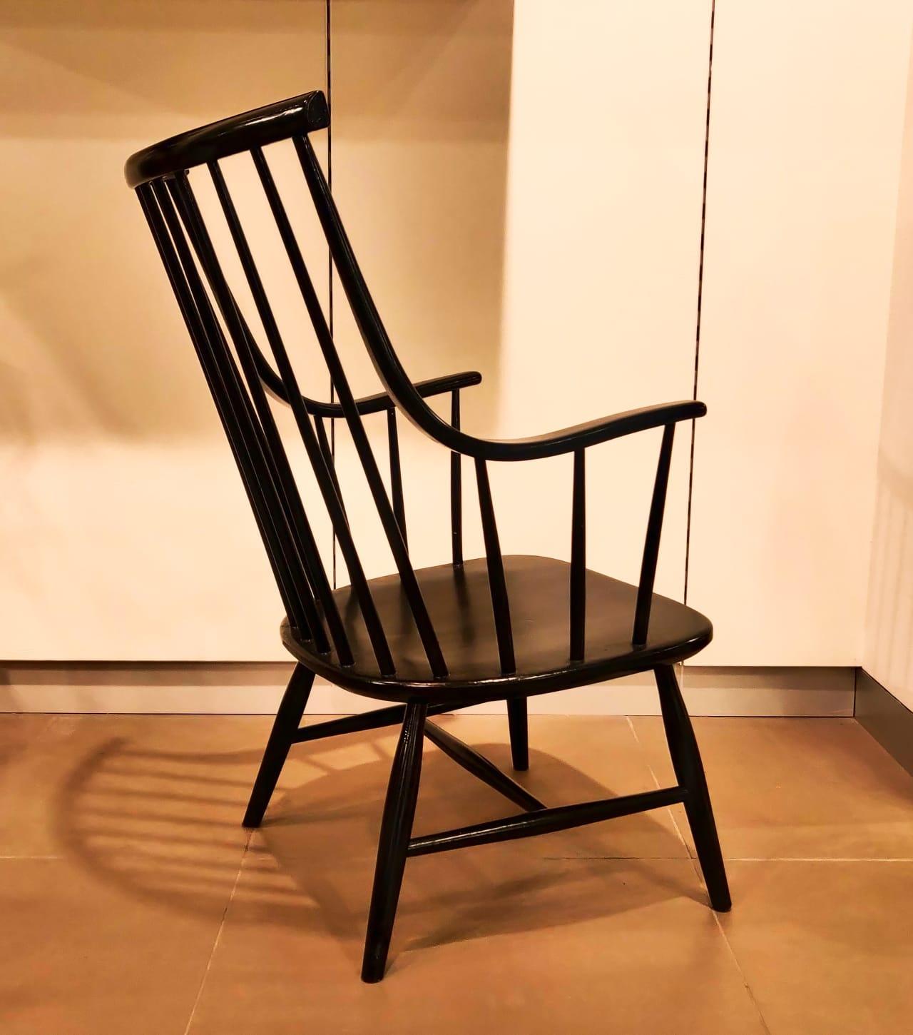 Mid-Century Modern Grandessa Chair by Lena Larsson for Nesto, Sweden, 1960s