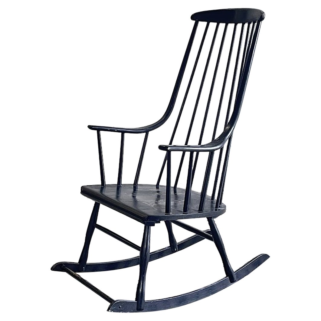 Silla mecedora Grandessa de Lena Larsson, Nesto, Sweden, años 60 en venta