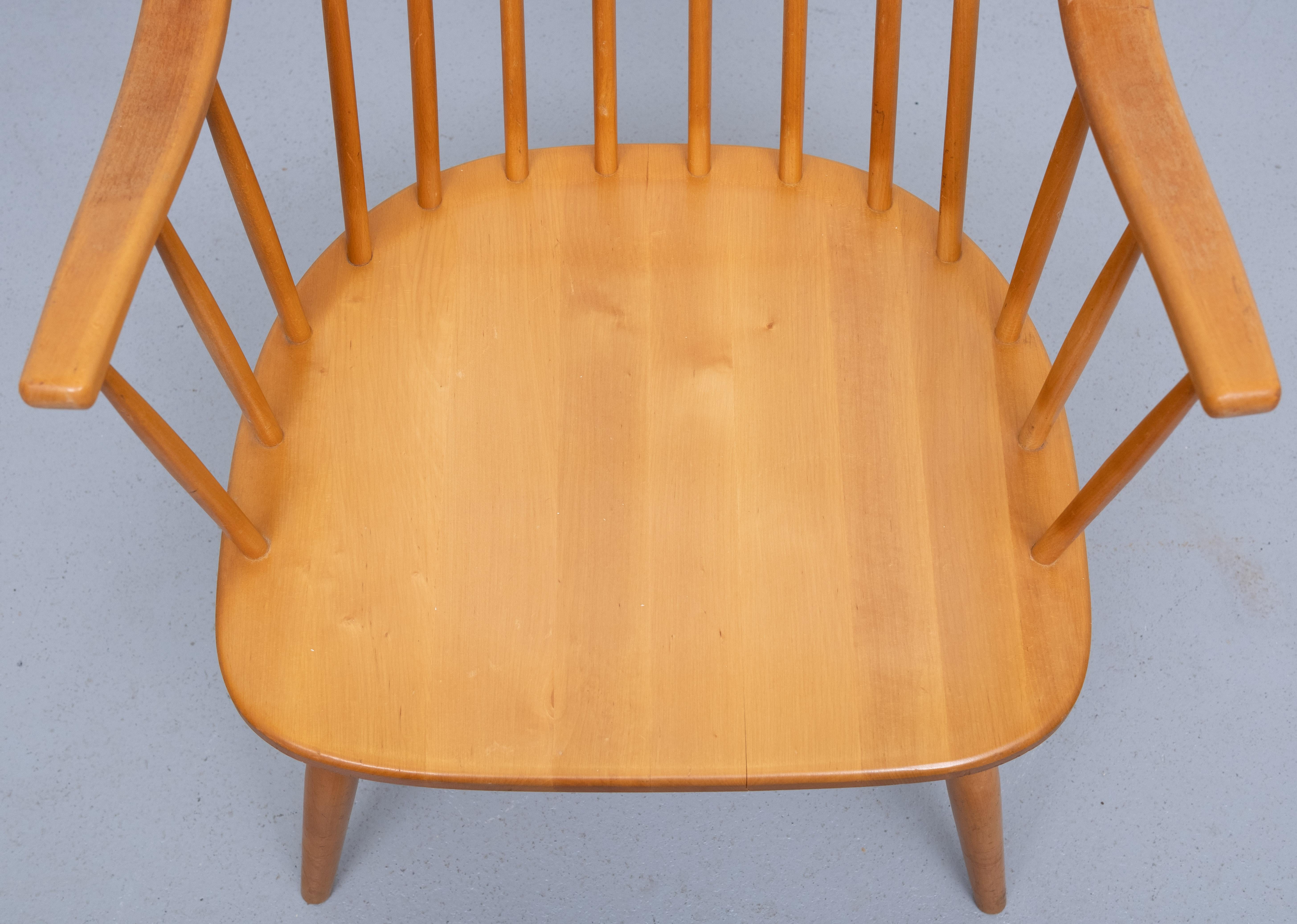 Mid-Century moderno Grandessa  Mandrino  poltrona con schienale  da Lena  Larsson per  Nesto, Sweden  1960 in vendita