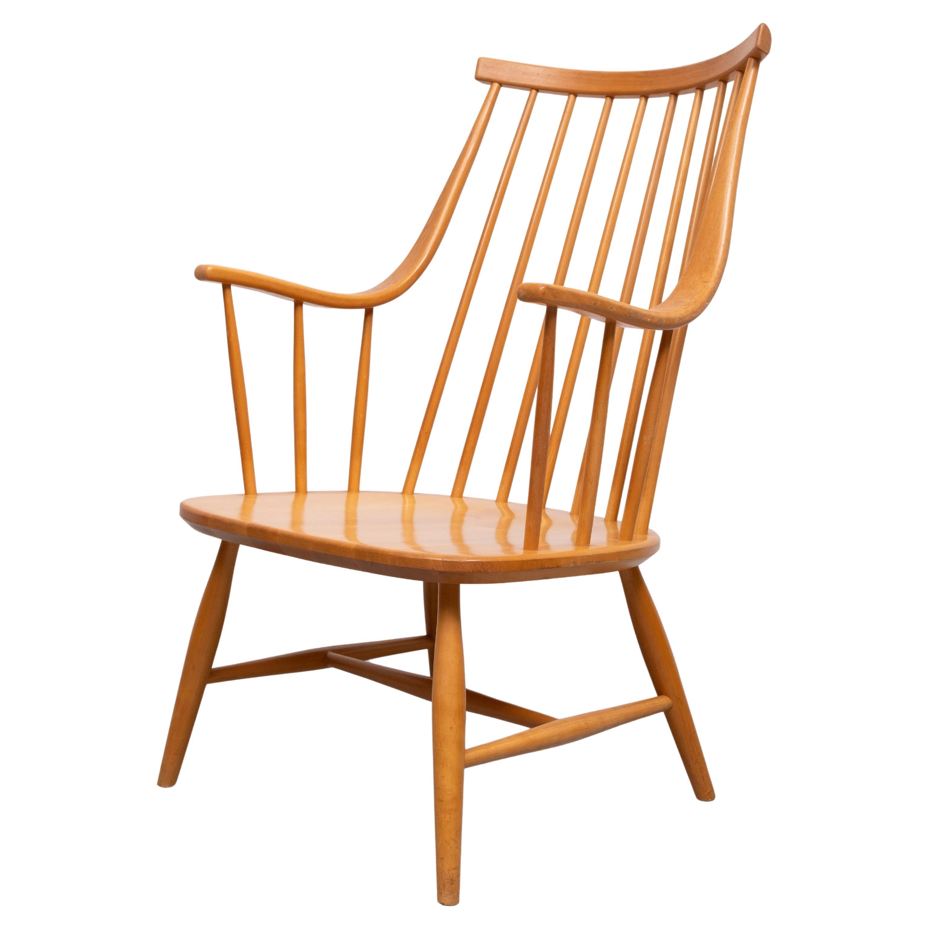 Grandessa  Eje  sillón con respaldo  por Lena  Larsson para  Nesto, Sweden  1960