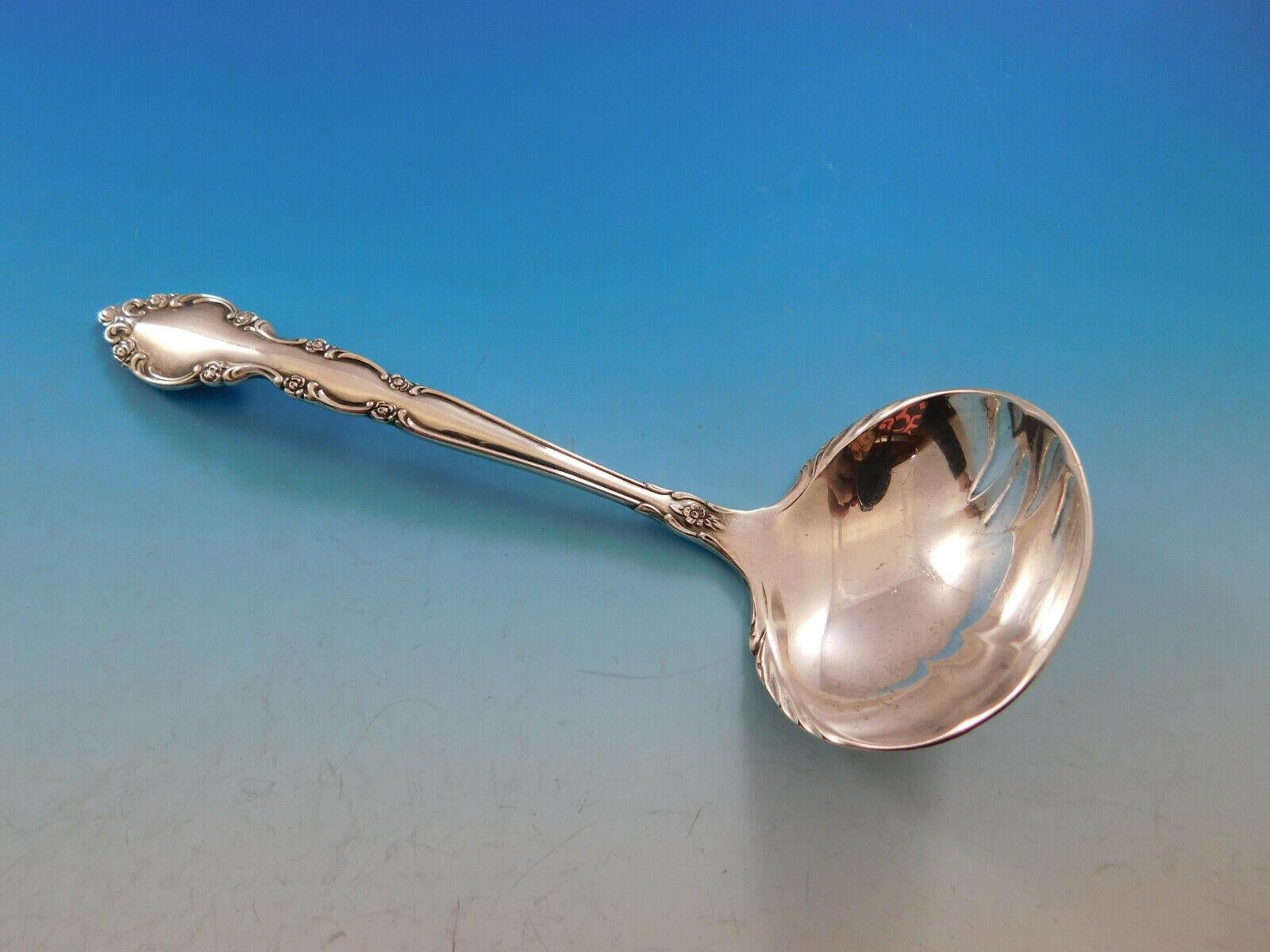 Grandeur by Oneida Set di posate in argento sterling per 12 persone Servizio 52 pezzi In condizioni ottime in vendita a Big Bend, WI