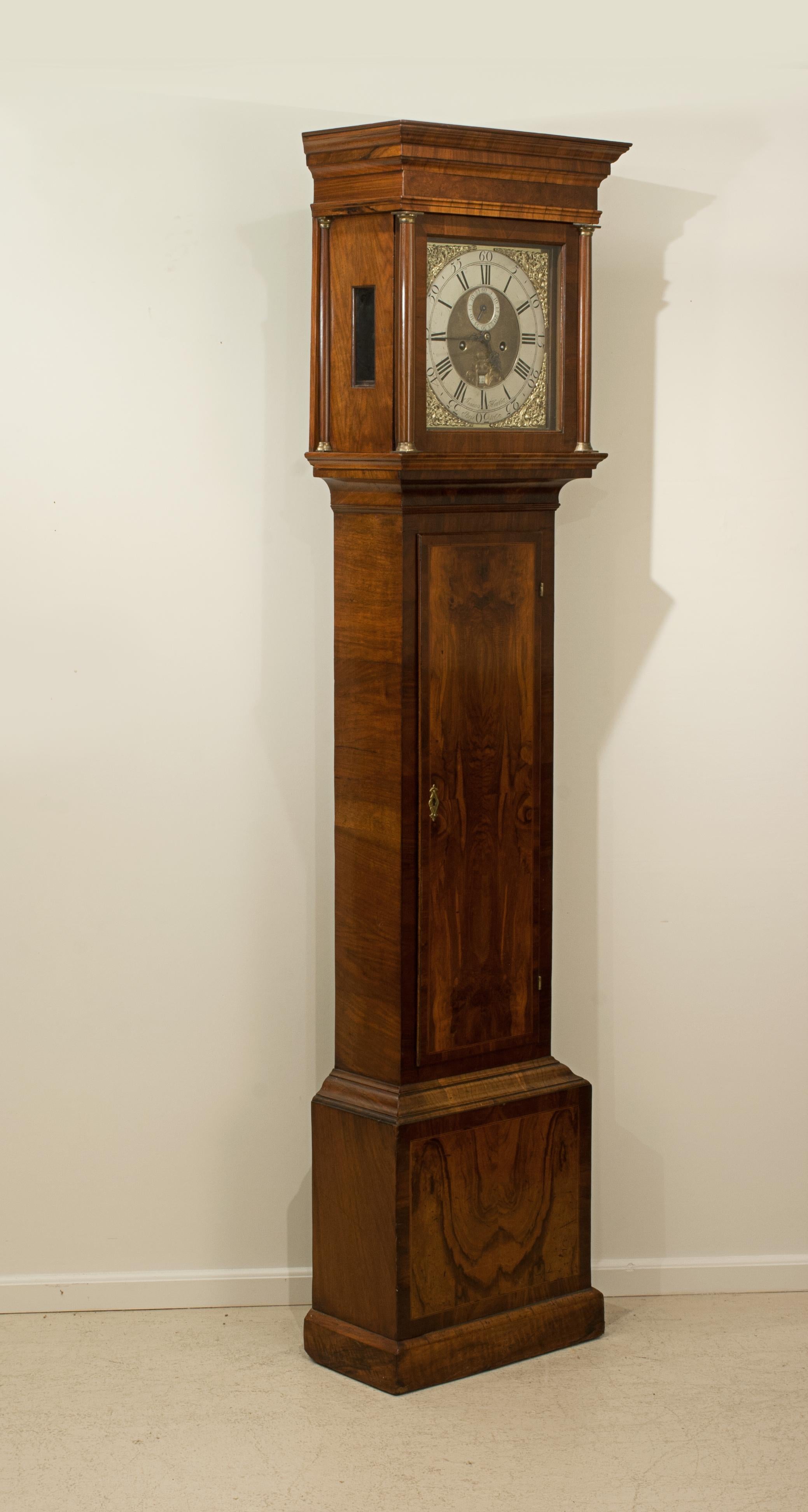 Georgian Grandfather Clock
