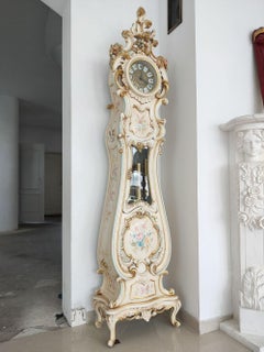 Grandfather Clock Venetian Rococo Style