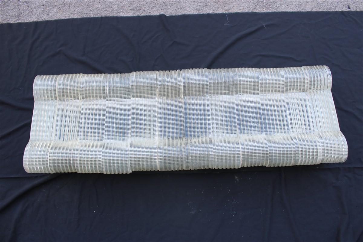 Apliques de Cristal de Murano Corrugado Venini Carlo Scarpa Años 1930 en venta 4