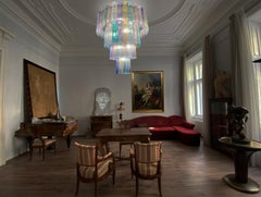 Grandioso lampadario di Murano multicolore di Valentina Planta