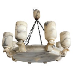 Grandiose
Unique Art Deco White Alabaster 12-Light Pendant / Chandelier, 1920 Grandiose
Unique Art Deco White Alabaster 12-Light Pendant / Chandelier, 1920