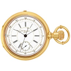 Grandjean Pocket Watch 1833, White Dial, Certified and Warranty