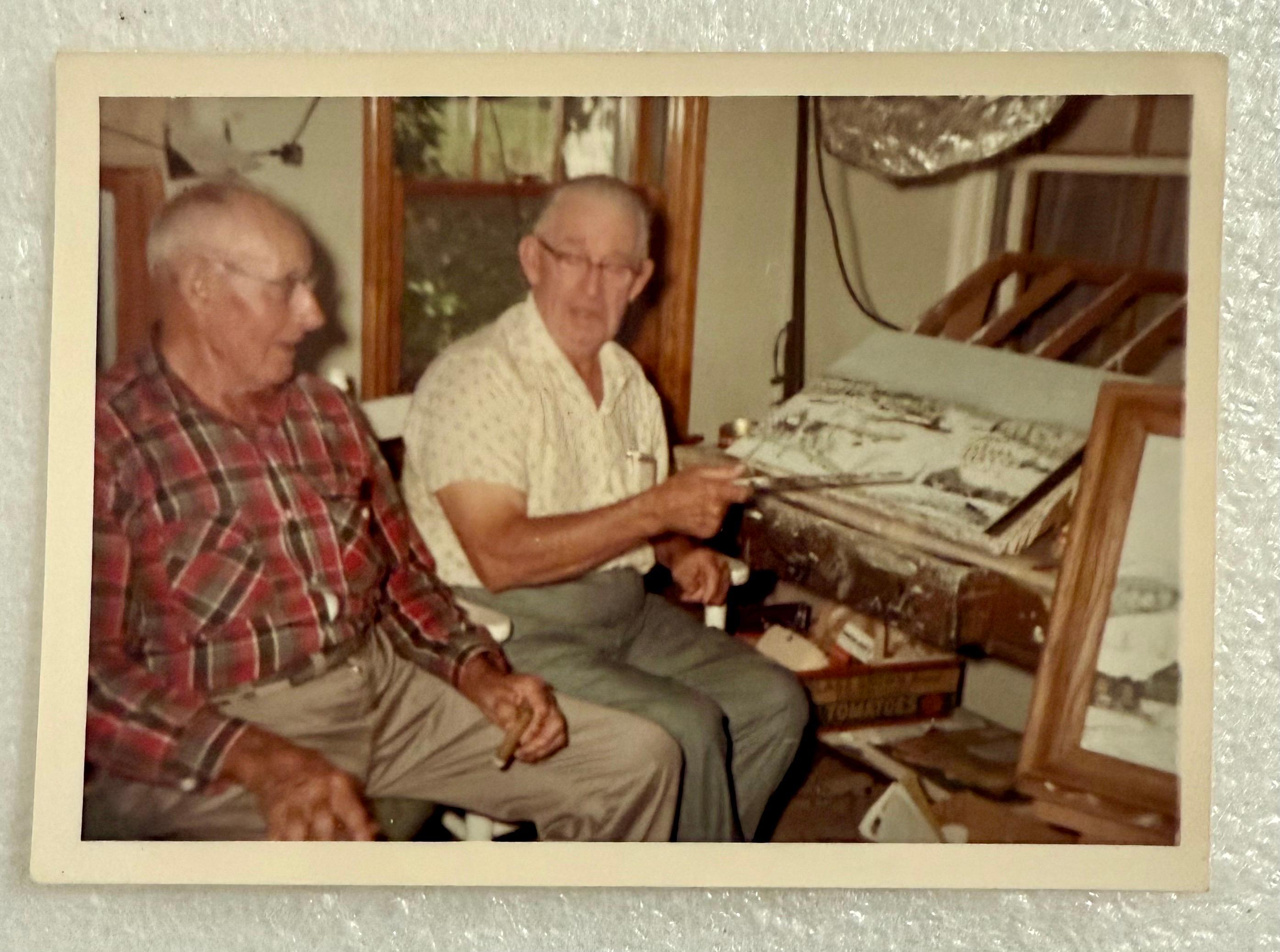 Archivo fotográfico vintage Colección de fotografías de la artista de arte popular Grandma Moses en venta 5