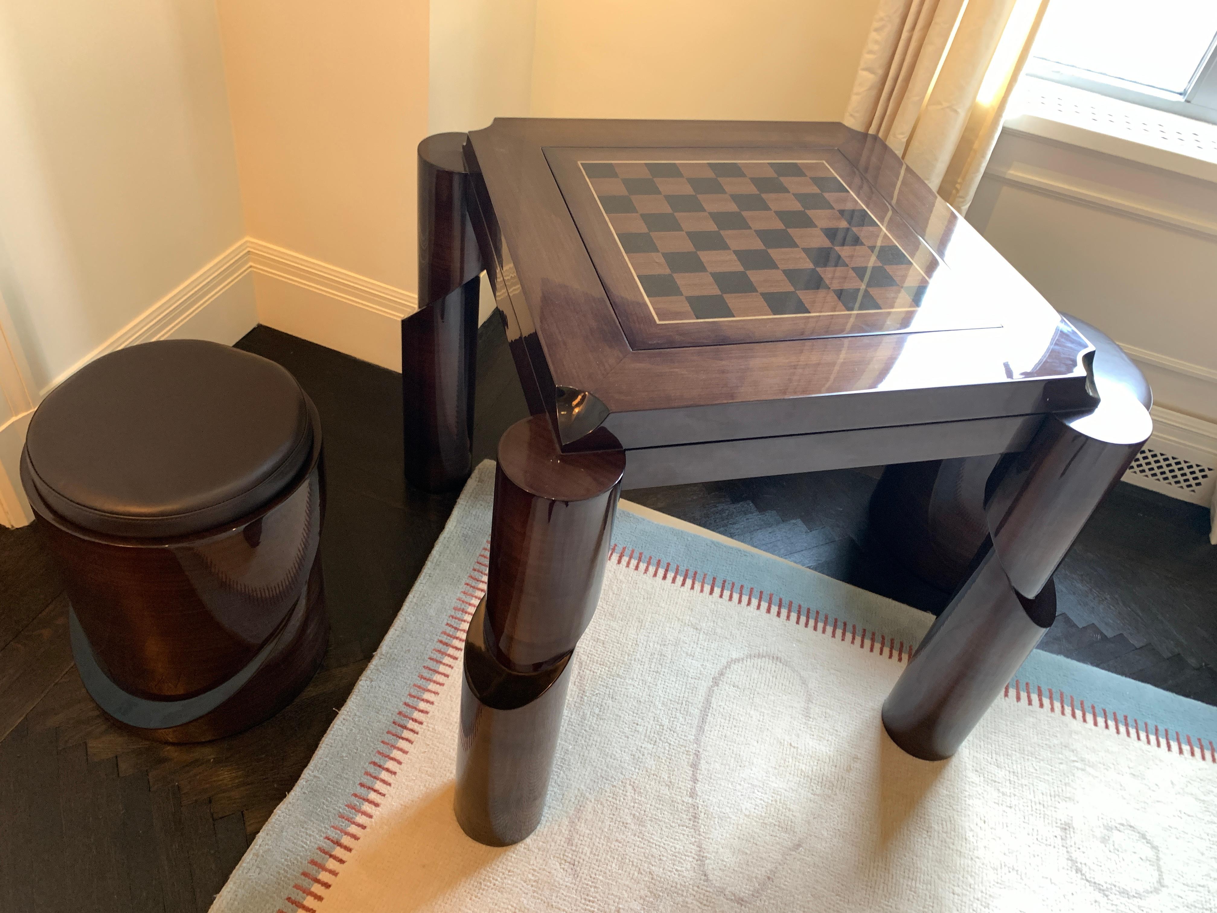 Grandmaster's Chess and Backgammon Table For Sale 3
