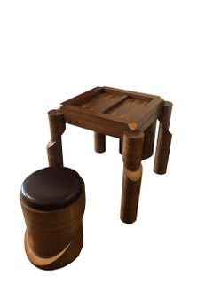 Grandmaster's Chess and Backgammon Table