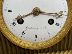 Grandvoinnet In Paris - Bronze Clock From The Empire Period