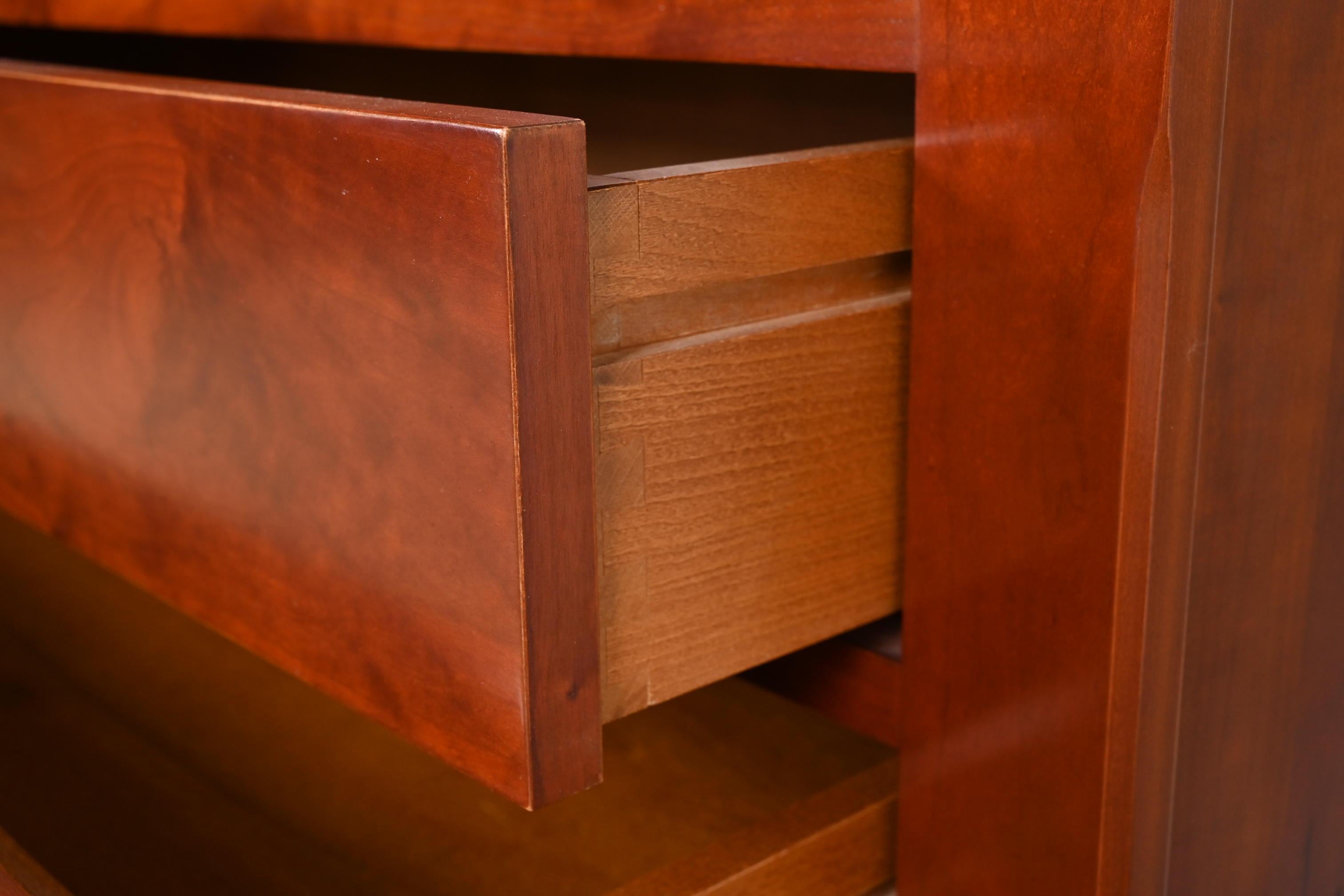 Grange French Louis Philippe Cherry Wood Chest of Drawers 5