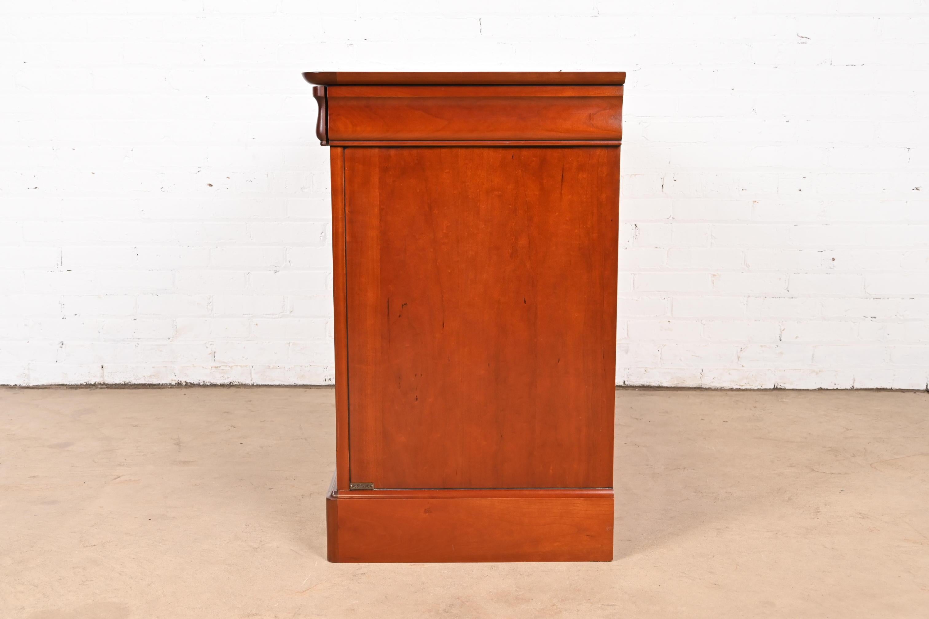 Grange French Louis Philippe Cherry Wood Chest of Drawers 7