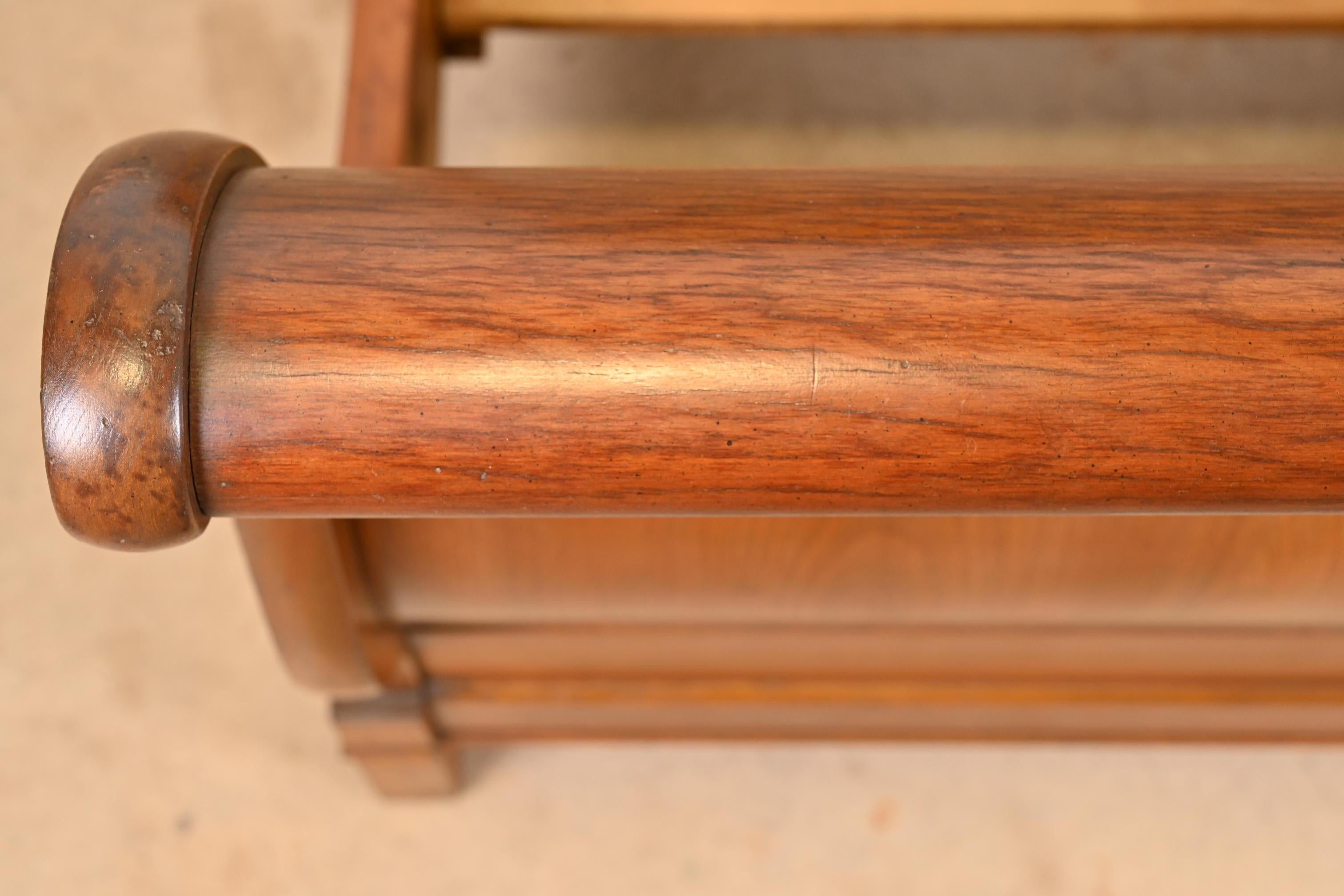 Grange French Louis Philippe Cherry Wood Full Size Sleigh Bed 3