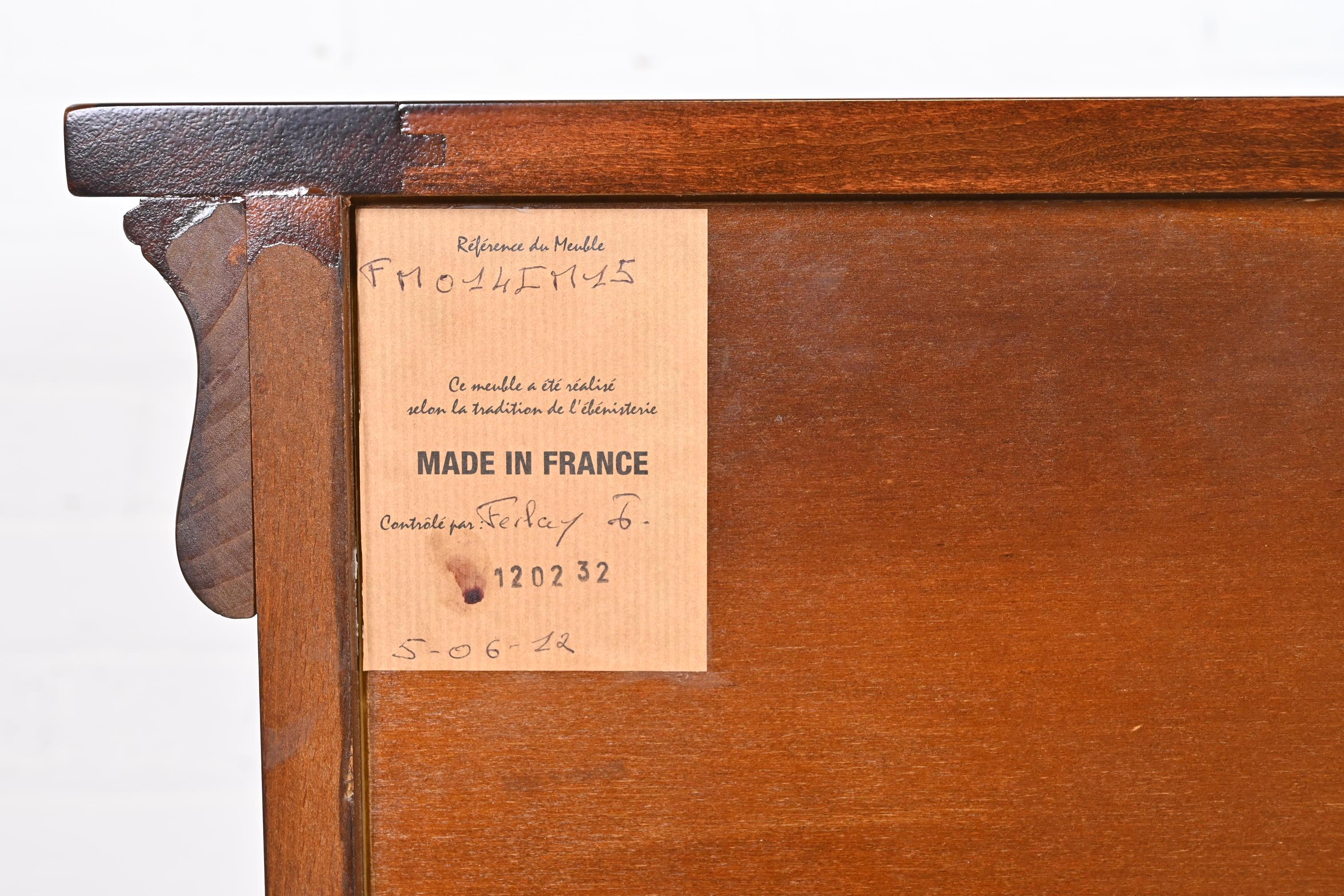 Grange French Louis Philippe Cherry Wood Long Dresser 12
