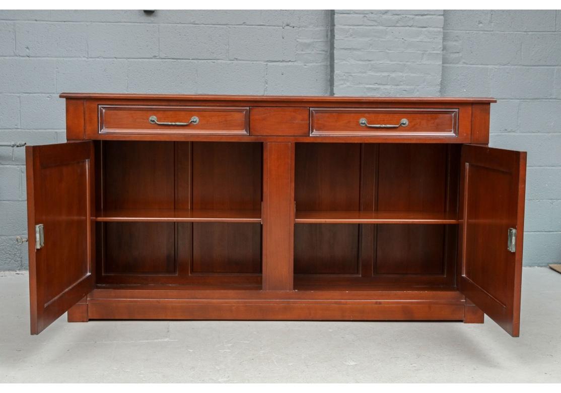 Grange French Server Cabinet In Cherry In Good Condition In Bridgeport, CT