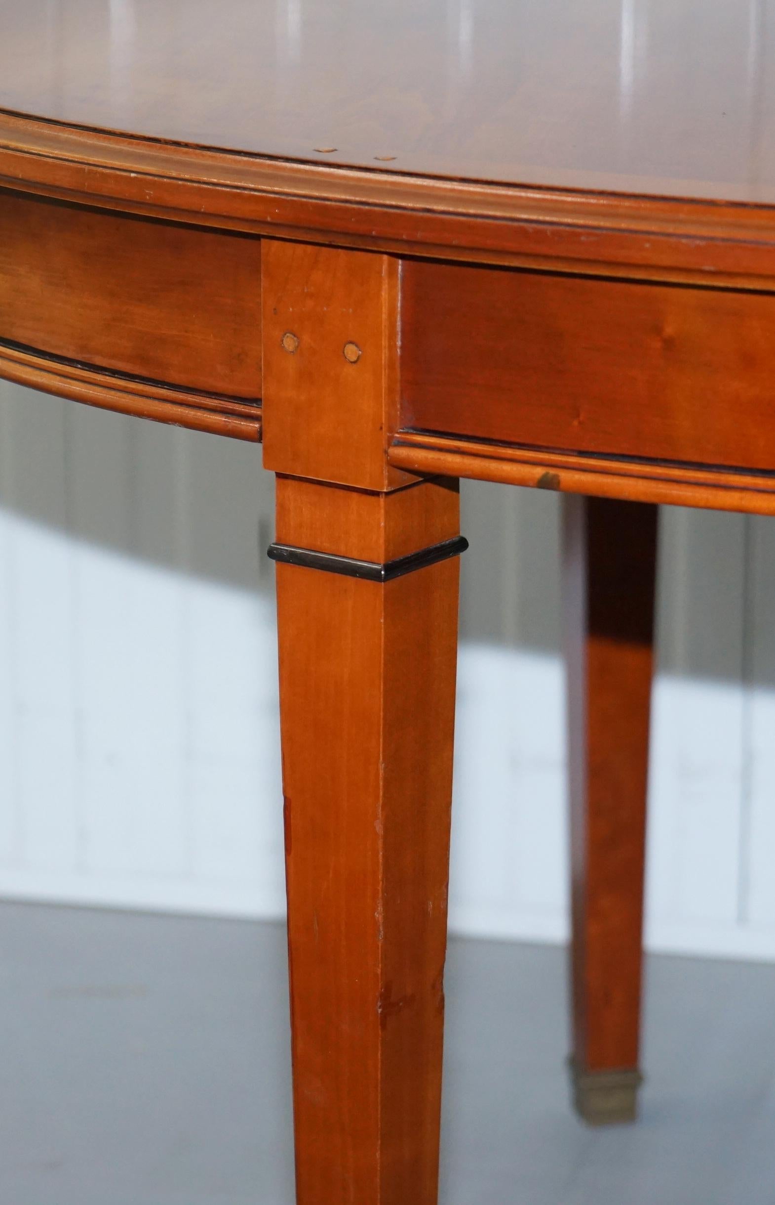 Grange Made in France Cherry Wood Extending Dining Table Seats 6 8 10 12 1