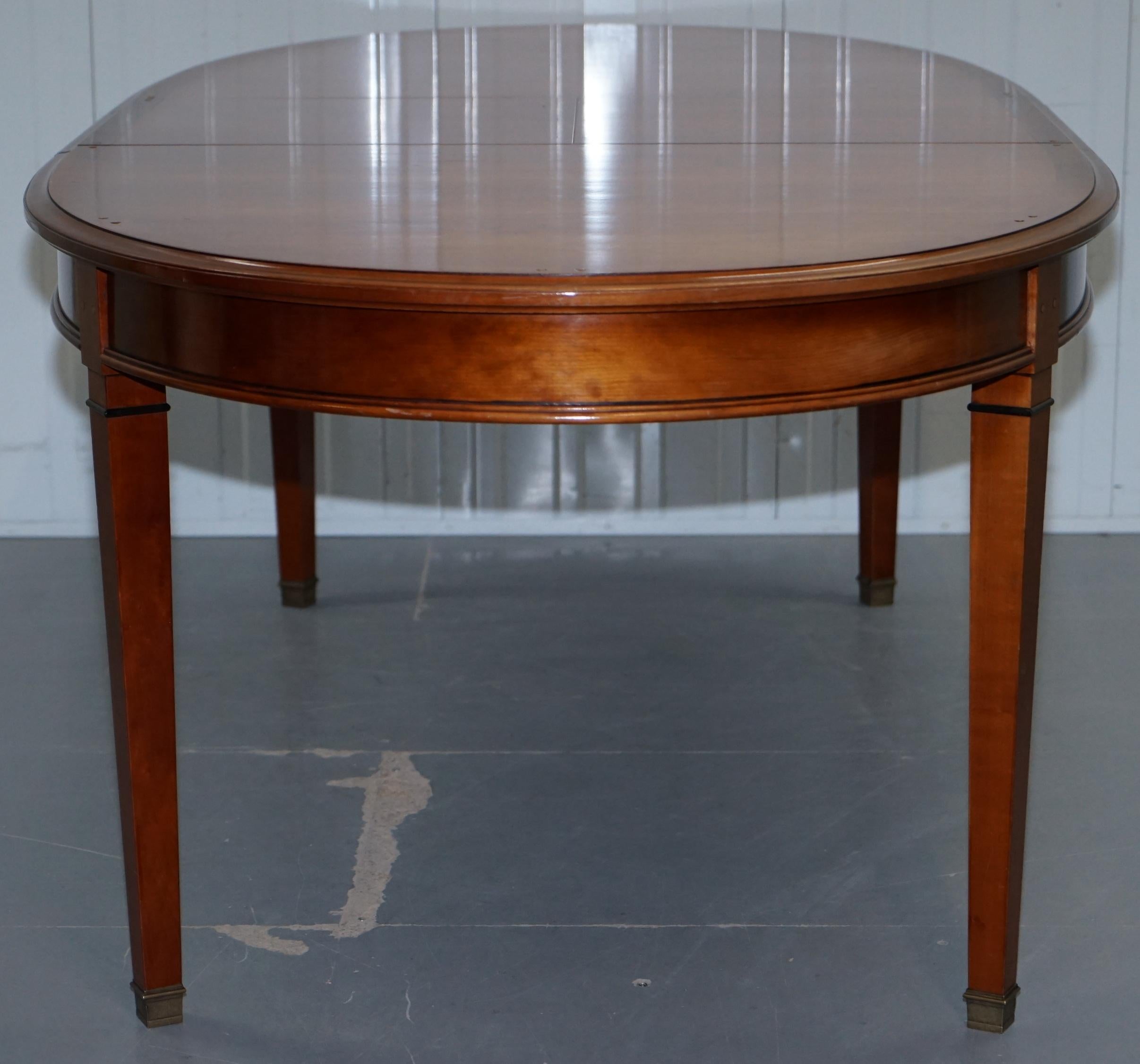 Grange Made in France Cherry Wood Extending Dining Table Seats 6 8 10 12 3