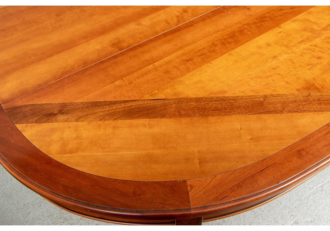 20th Century Grange Oval Banded And Inlaid Dining Table