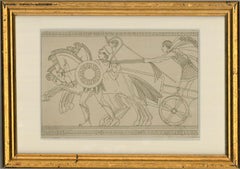 Granger Collection - 1812 Engraving, Etruscan Chariot Racing