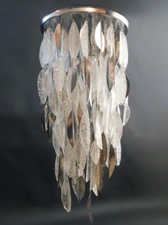 Graniglia Cascade Murano Flush Mount by Mazzega