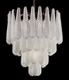 Graniglia Etched Tears Chandelier by Fabio Ltd