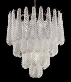 Graniglia Etched Tears Chandelier by Fabio Ltd