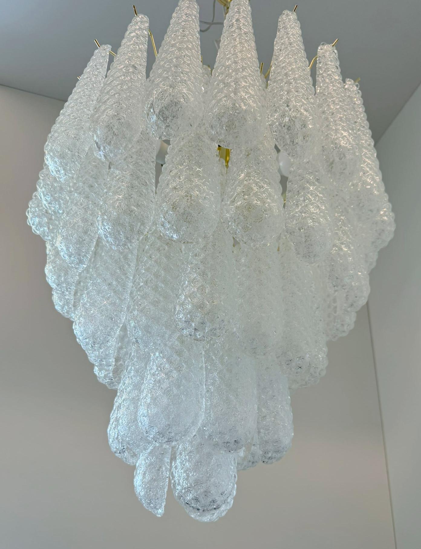 Araña Graniglia Lágrimas Grabadas by Fabio Ltd Moderno en venta