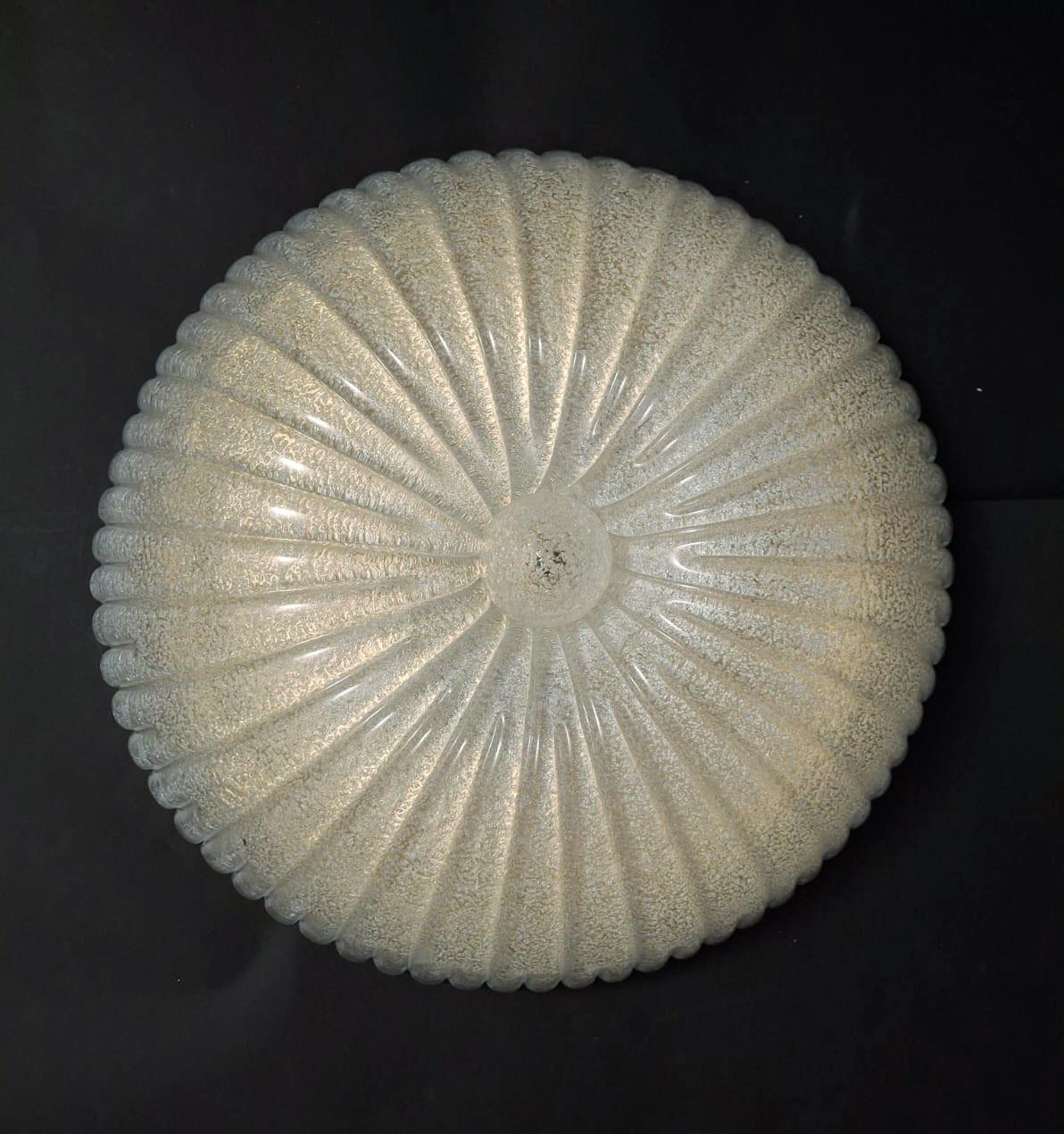 Italian Graniglia Flush Mount, 2 Available For Sale