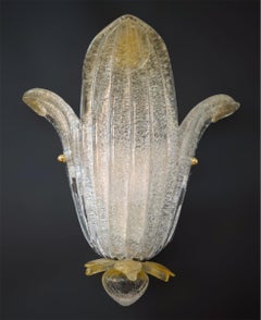 Graniglia Leaves Sconce, 3 Available