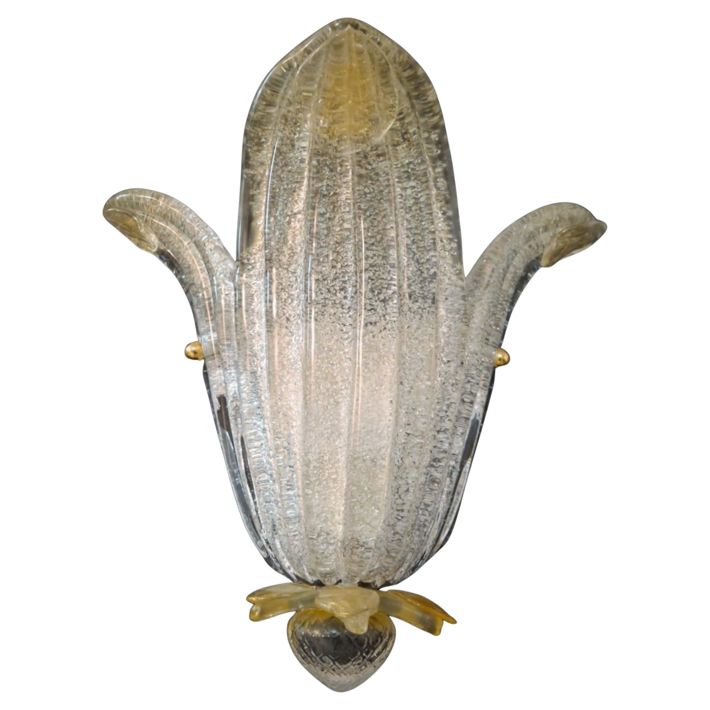 Graniglia Leaves Sconce, 3 Available