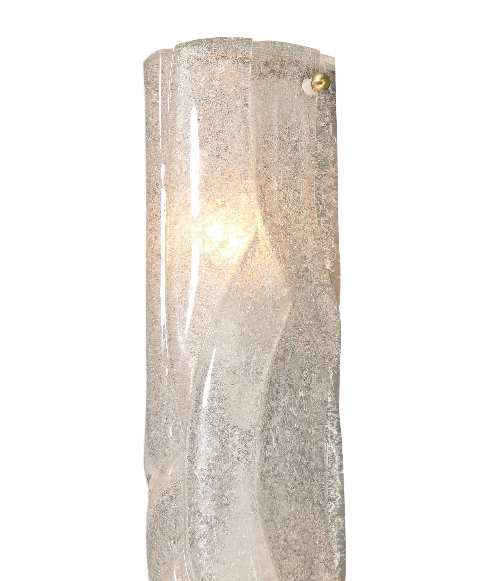 Contemporary “Graniglia” Murano Glass Sconces For Sale