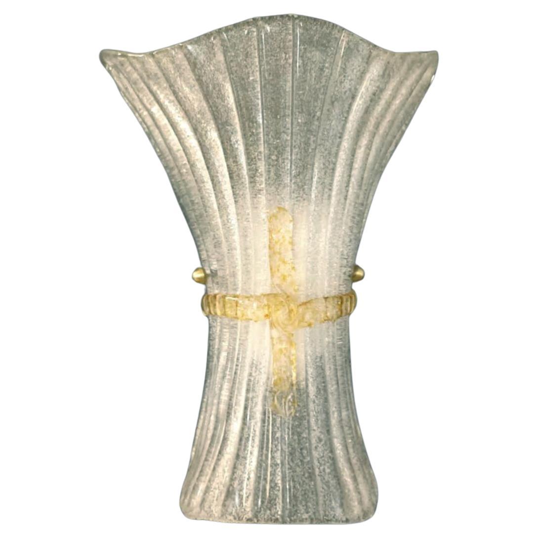 Graniglia Ribbon Sconce, 3 Available For Sale