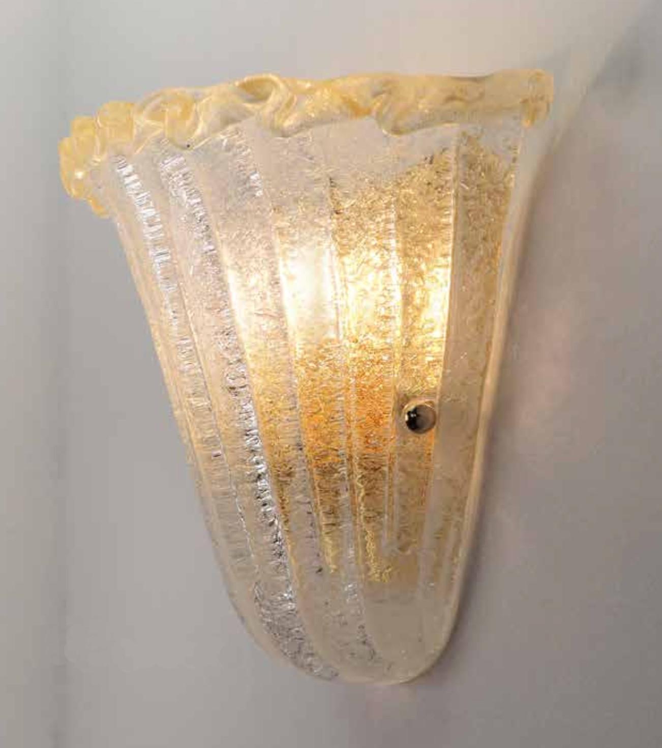 Mid-Century Modern Graniglia Sconce by Fabio Ltd For Sale