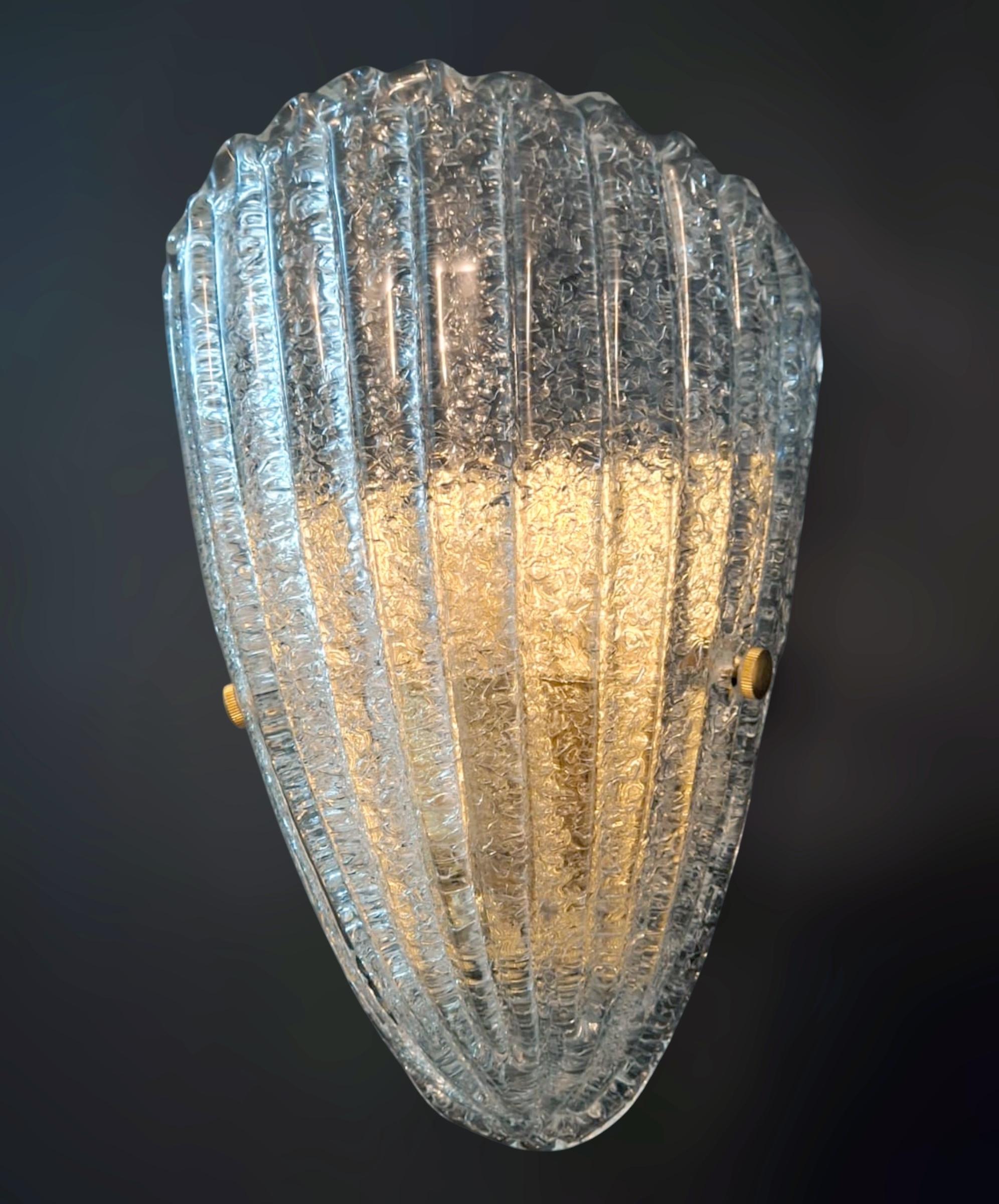 Mid-Century Modern Graniglia Shield Sconce, 3 Available For Sale