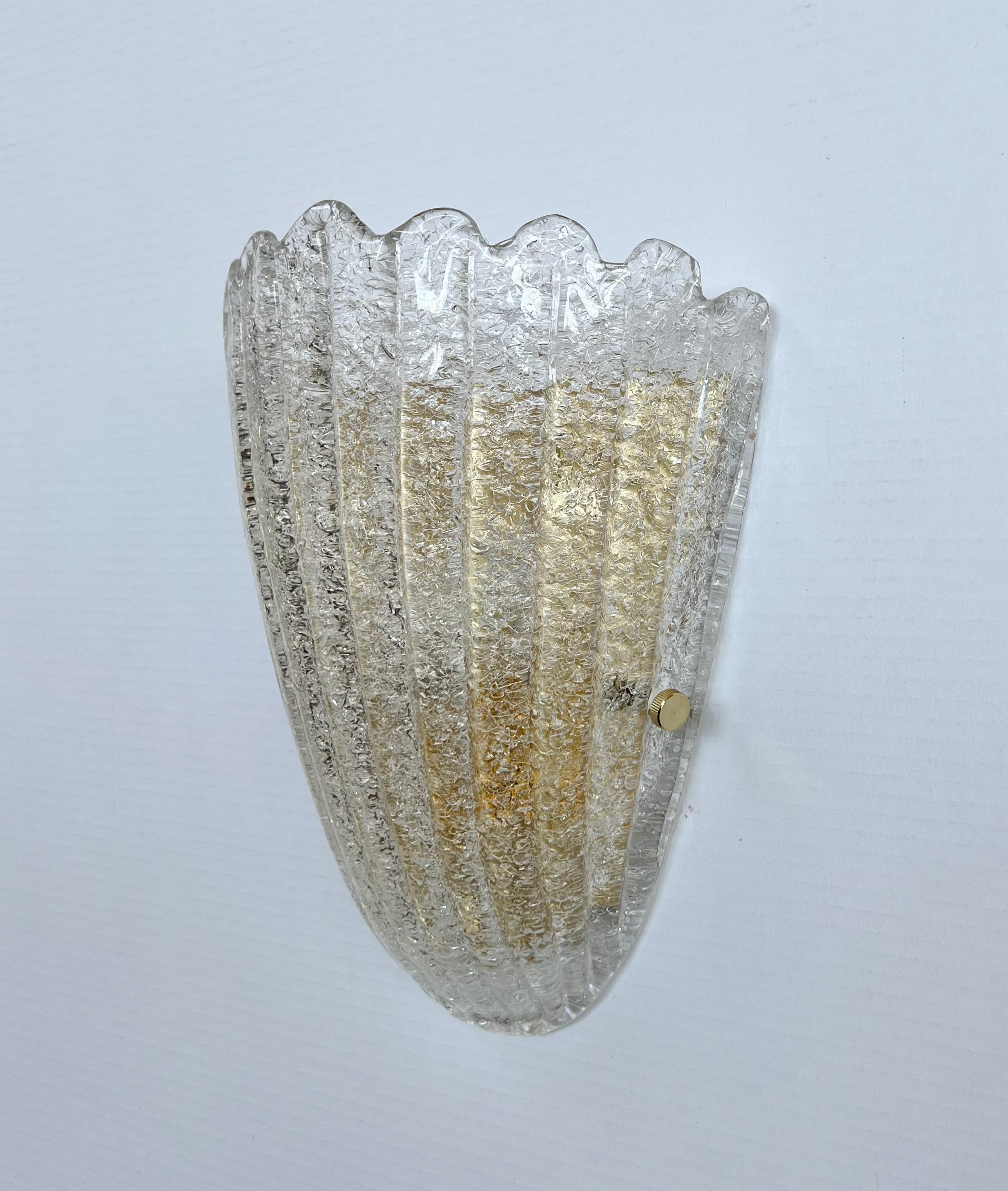 Italian Graniglia Shield Sconce by Fabio Ltd For Sale