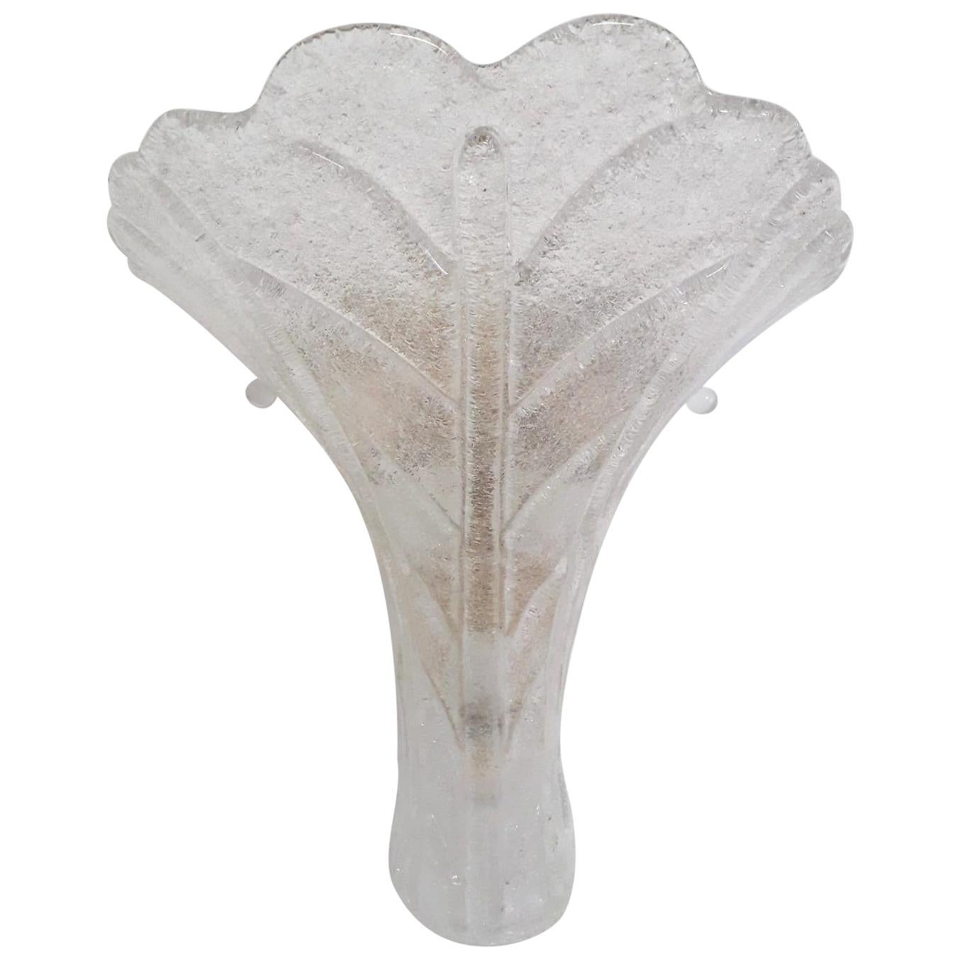 Graniglia Shield Sconce by Barovier e Toso - Pair Available