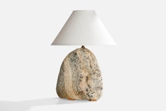 Granitdesign, Table Lamp, Stone, Sweden, 1980s