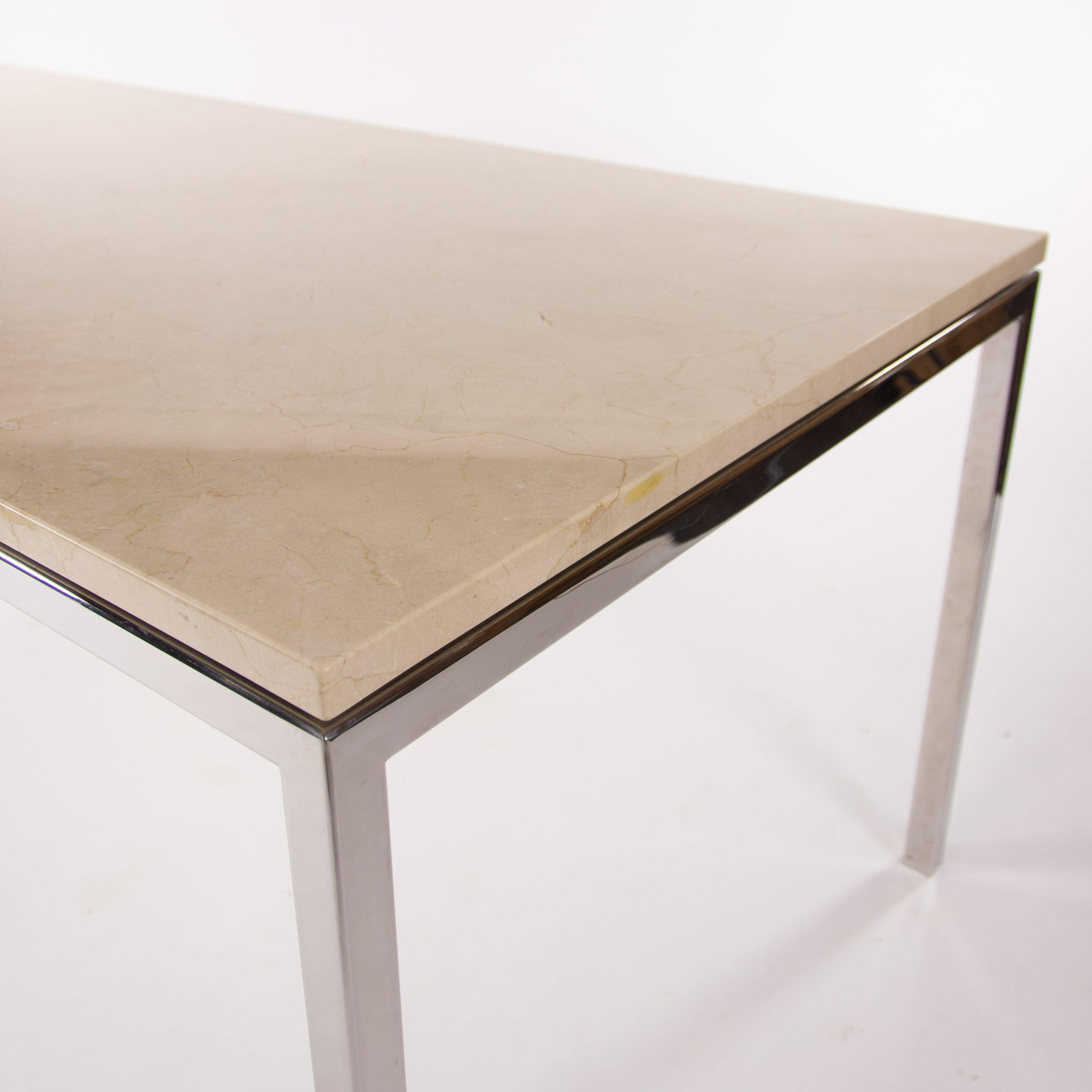 Table de conférence de salle à manger de 6 x 3 pieds beige avec base du projet SOM en vente 1
