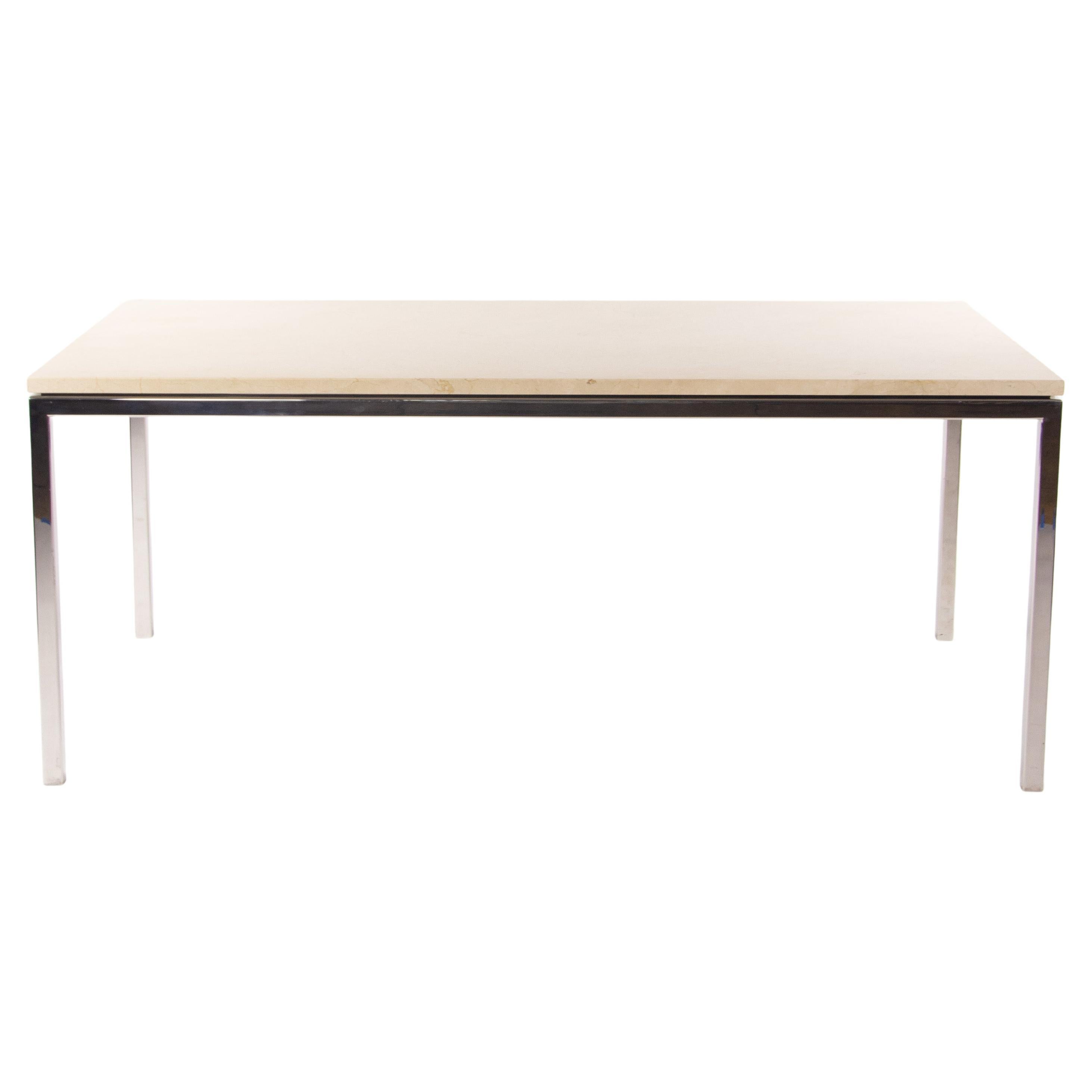 Granite 6x3 ft Meeting Dining Conference Table Beige w/ Base from SOM Project