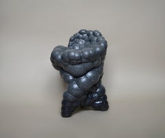 Granit Caracoles Keramik-Hocker von Forma Rosa Studio
