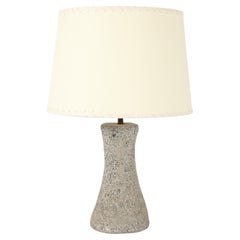 Granite Hourglass Lamp, France 1950's
