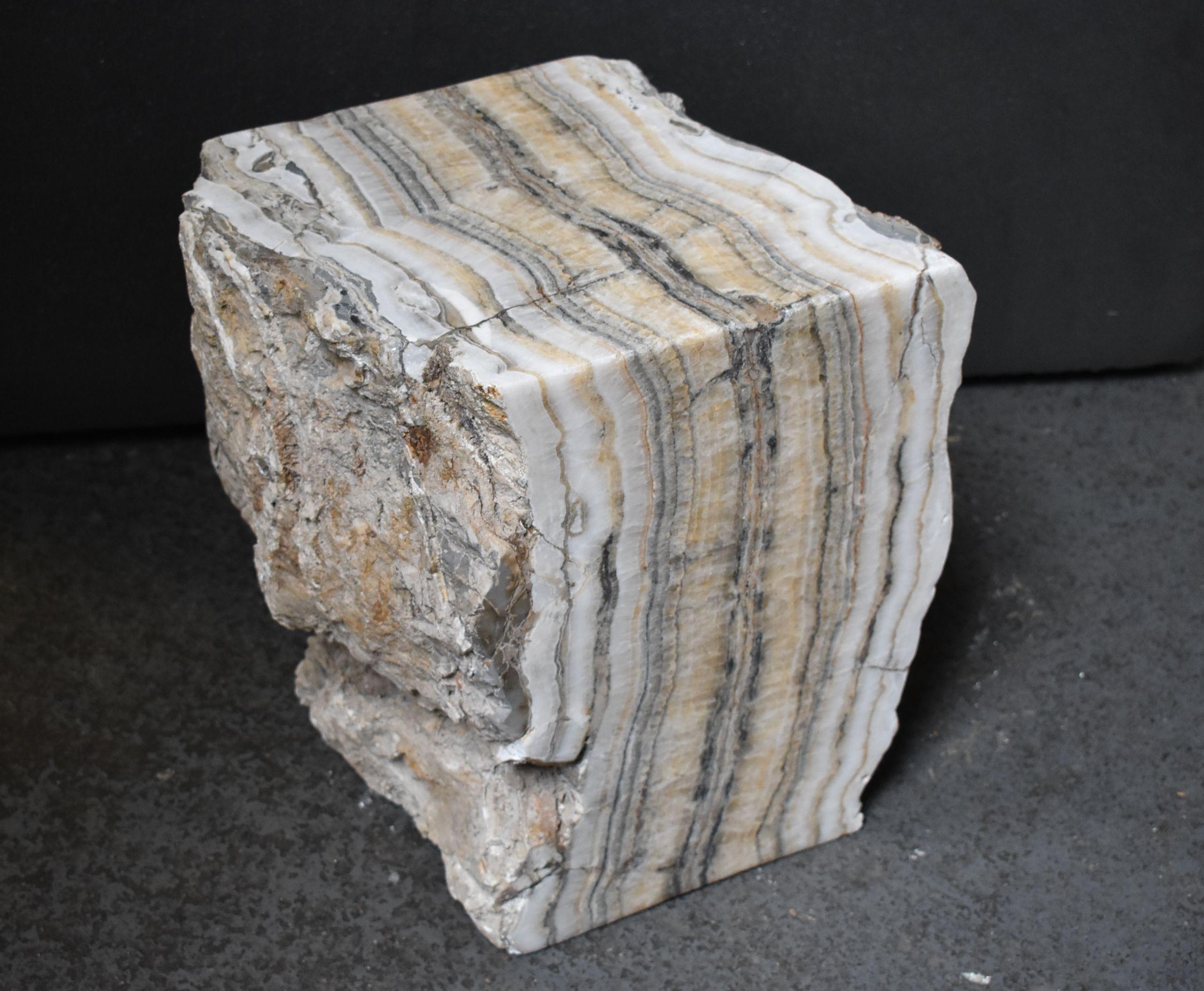 American Granite Stone Occasional Table