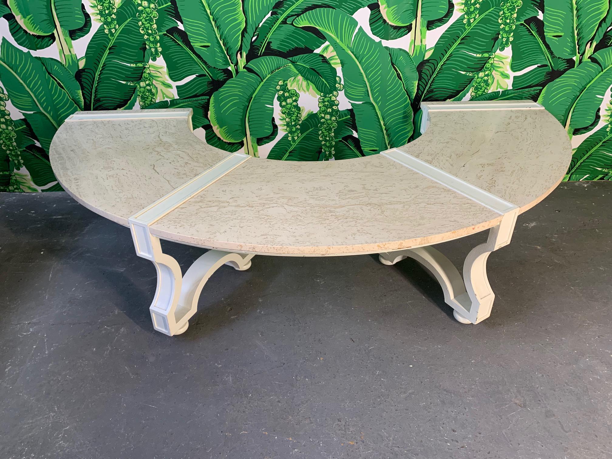 granite seating bench