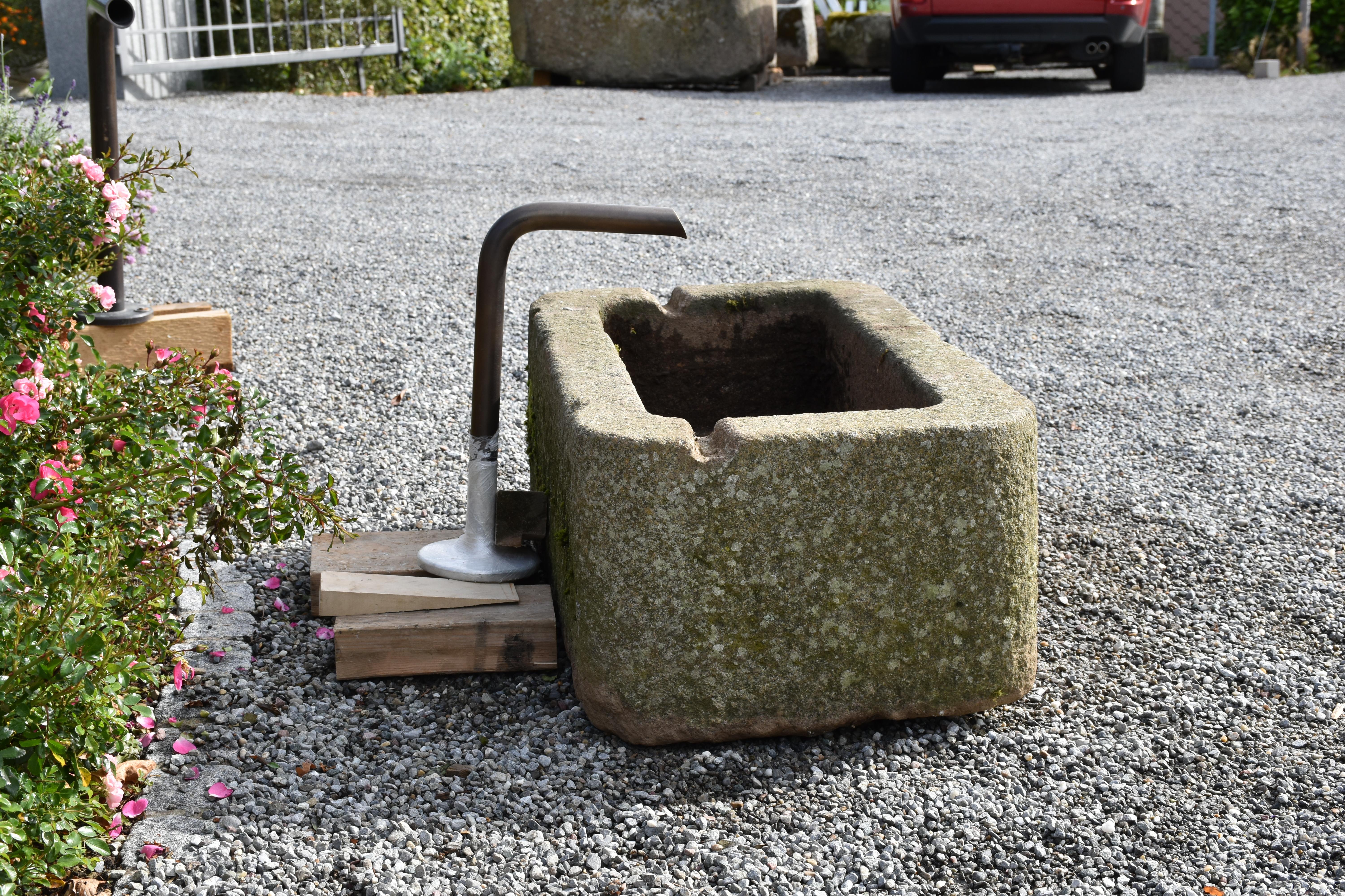 French Granite Trough, 18th-19th Century, France For Sale