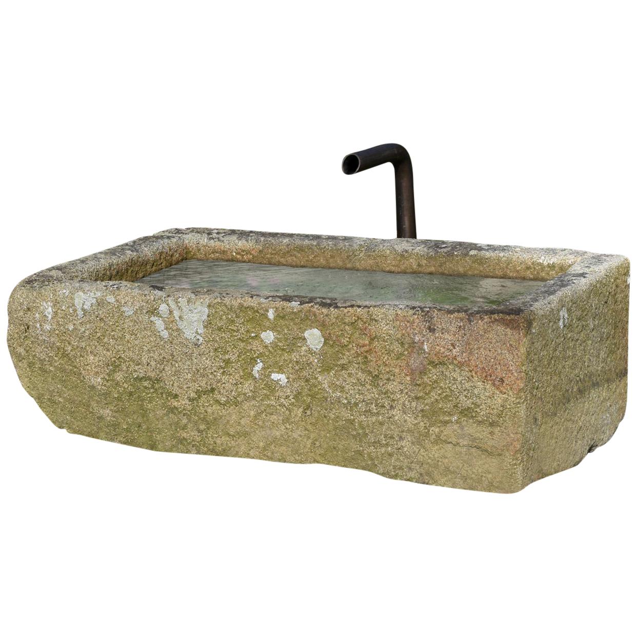 Granite Trough, France, 18th-19th Century For Sale