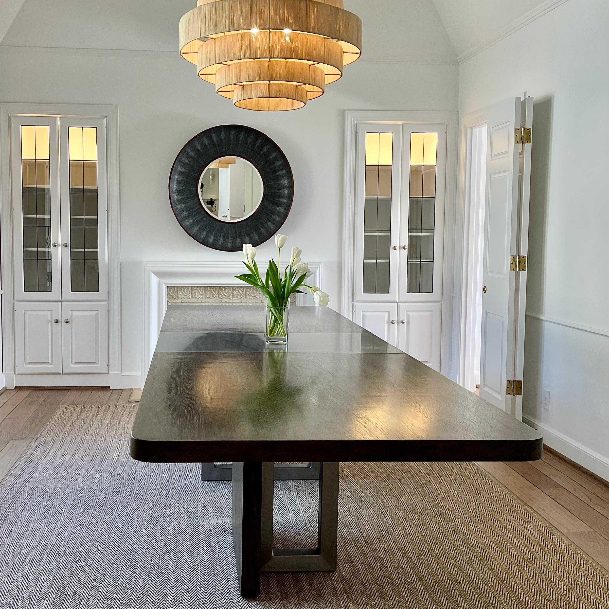 Hand-Crafted Grant Dining Table For Sale
