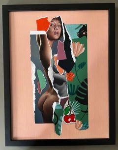 "Remix'D-6 (Té de melocotón)" Pintura al óleo