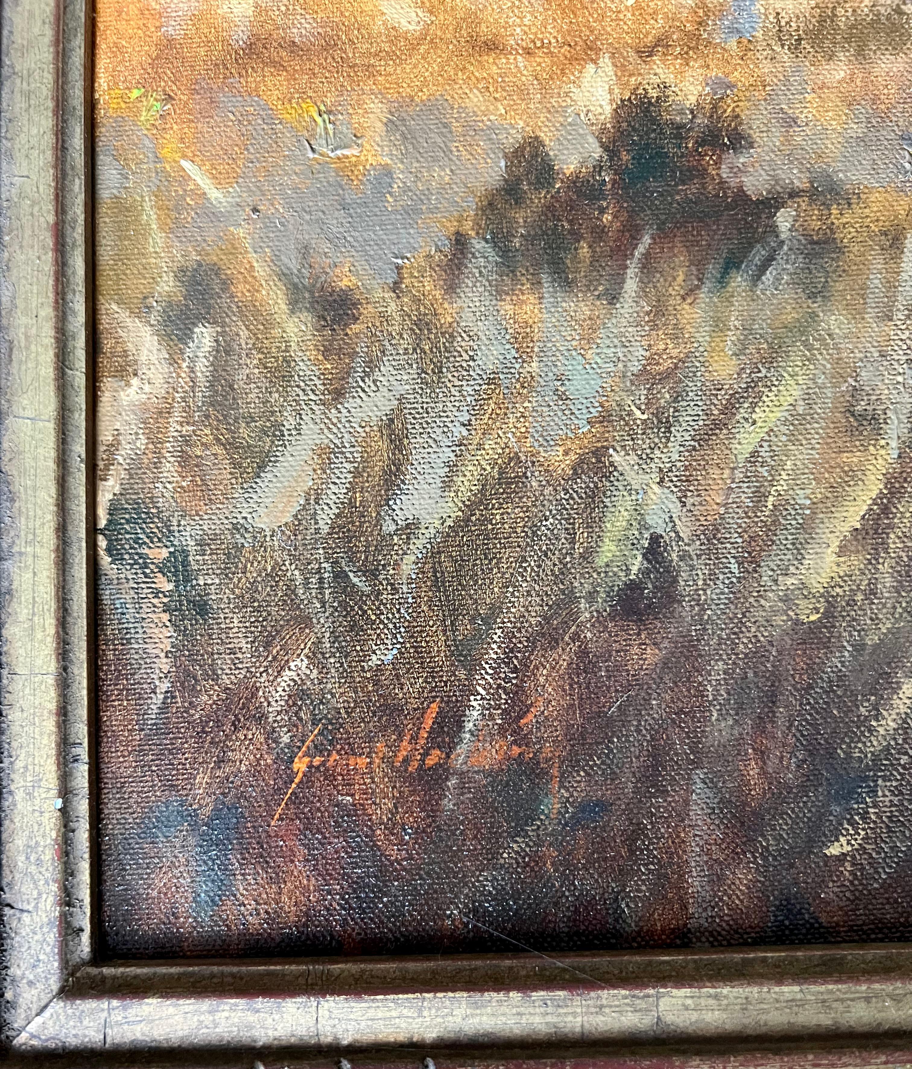 Rhythm of Wings (rhythm of Wings) - Marron Animal Painting par Grant Hacking