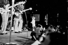 Child Running on Stage During Jimi Hendrix and the Experience Fine Art Print